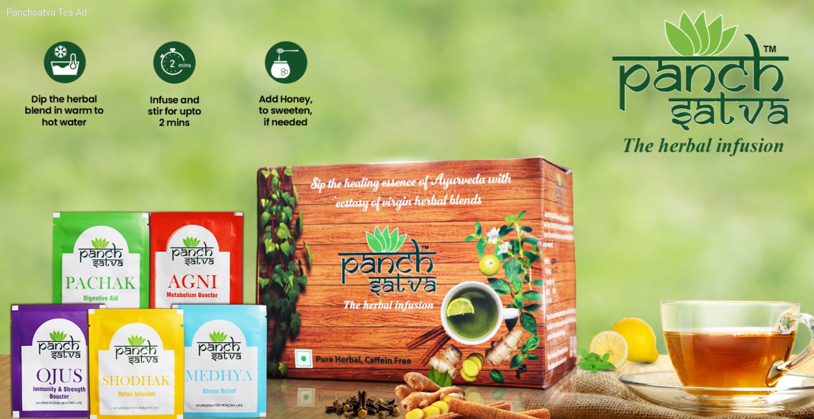 Product Video - Panchsatva Tea