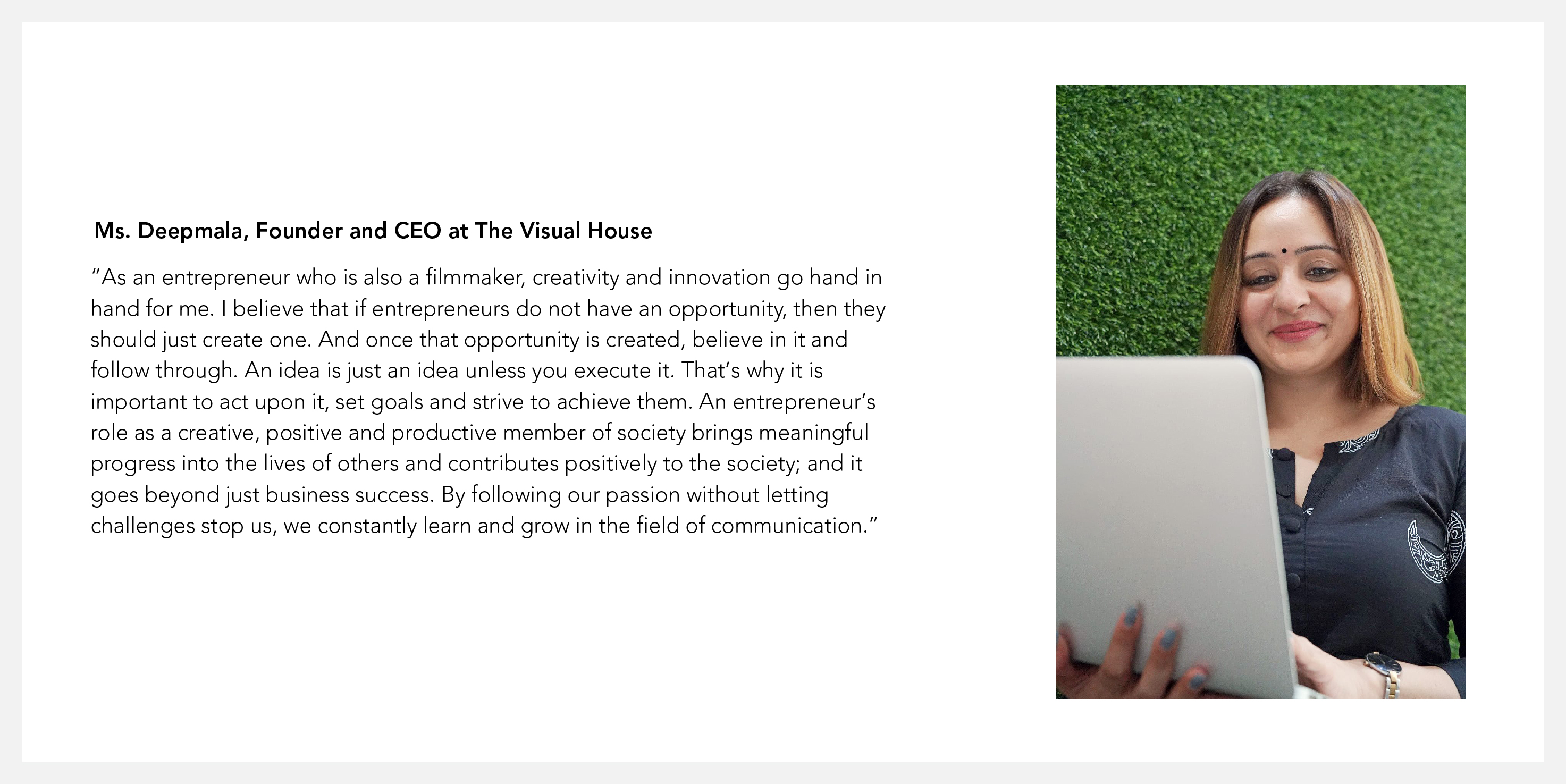 The Visual House